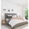 Z-Lite Weston Pendant, 3-Light, 13 In.W x 13 In.H, Brushed Nickel/White Linen 3501P13-BN - alternate 2